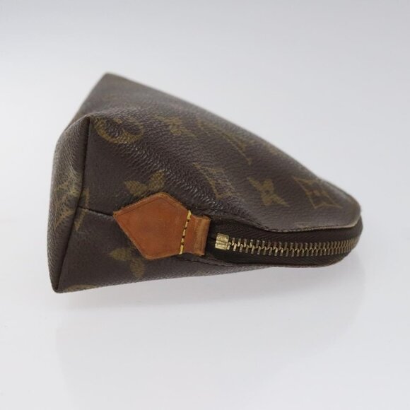 LOUIS VUITTON Monogram Pochette Cosmetic PM Cosmetic Pouch M47515 LV Auth BD630 - Picture 5 of 16